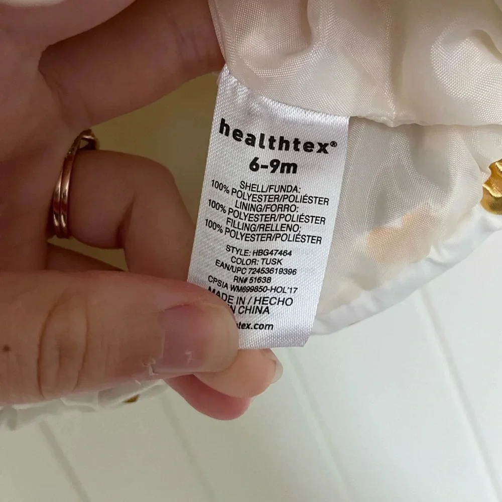 NWOT | Healthtex baby baby girl’s patterned puffer vest‎ — 6-9 months